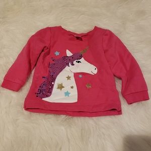Infant Girls 18 Month Unicorn Sweater